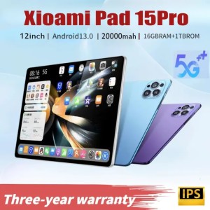 2025 Original XioaMi Pad 15 Pro Tablet Android14 Snapdragon888 12Inch HD 16GB+1TB 20000mAh 5G Dual SIM Bluetooth WiFi GPS Tables