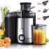Juicer centrifugal Household large caliber electric juice machine residue separation vegetable Juicer EU UKXJ241223