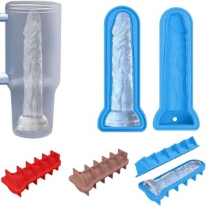 1 Pcs Adult Prank Ice Cube Mold Trays Fun Shapes Novelty Silicone Molds for Chilling Whiskey Cocktails Juice Drink 240429