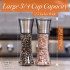 Pieces Pepper Grinder Mills Stainless Steel Salt And Spice Adjustable 2025 Ceramic Grinders