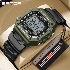 SANDA Top Brand G Style Sports Men Watches Fashion Shockproof Waterproof LED Digital Watch Man Military Clock Relogio Masculino M250526 SANDA Top Brand G Style Sports Men Watches Fashion Shockproof Waterproof LED Digital Watch Man Military Clock Relogio Masculino M250526