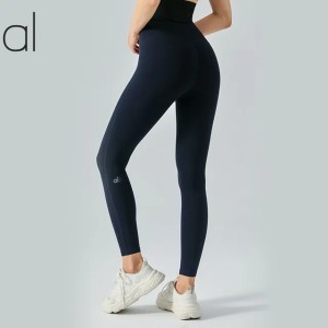 AL-0036 Women Yoga Push Ups Fiess Leggings Soft High Waist Hip Lift Elastic T-Line Sports Pants with