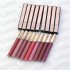 9 Colors Liquid Matte Lip Colour Transfer Proof Liquid Lipstick Lipgloss Makeup Moisturizing Lip Gloss 6.5ml (With logo)
