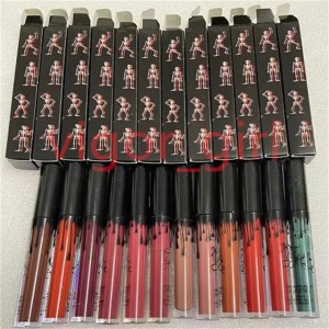New KL Brand Lipstick 12 Colors Lip Blush Make up Long-Lasting Moisture Lipgloss Cosmetics Free Ship (more picture contact us)