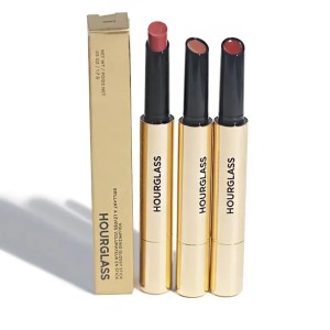 Hourglass Lip Gloss Waterproof Long Lasting Not Easy To Fade Lip Glaze Silky Smooth Lipstick Makeup Sexy Women Lips Balm