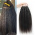 Kinky Straight Brazilian Micro Loop Ring Hair 100% Human Hair Extensions 16 Kinky Straight Brazilian Micro Loop Ring Hair 100% Human Hair Extensions 16