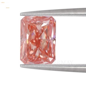 Fancy Vivid Pink Lab Grown Diamond CVD Wholesale Price Laboratory Diamond With IGI Certificate for Jewelry Making (Fancy Diamond Green)