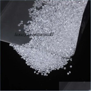 Loose Diamonds Wholesale Size Price D Color Round Cut Lab Grown Loose Moissanites Stone Small Drop Delivery 2021 Jewelry Dayupshop Dhr8C
