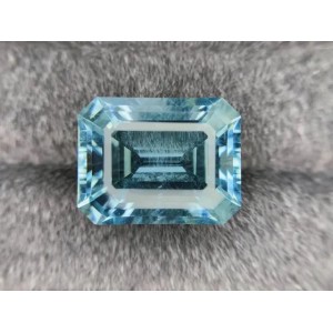 Loose Gemstones Natural 28.41 Carat Super Santa Maria Aquamarine Clean And Sparkling Gemstone Bright Blue Crystals March Birthstone