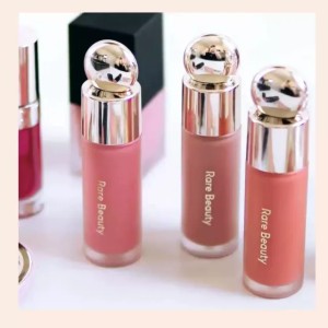 Buyers' Picks2pcs Rare Beauty By Selena Soft Pinch Blush Liquid Frais 7.5Ml Joy Worth Grateful Lucky Virtue Love Color Waterproof 6 Colors Liquid Blush Make Up Cosmetic (As Picture)