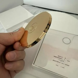 18k gold Luxury C Letters Hand Compact Mirrors Retro Vintage Double Side Portable Enlarged Classic Lipstick Star Designer Makeup Mirror Folding with Original Box