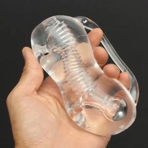 Pussy Masturbators for Male Masturbation Tube Sleeve Masturbator Vagina Butt Vagina Realistic Transparent Men Sex Adult Game Toy 17601