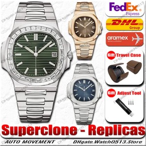 Super Watches Men Luxury Designer Watches High Quality 40MM 324 Automatic Mechanical Movement Watches 904L Stainless Steel Luminous Sapphire 10ATM Waterproof Top