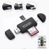 YC320 USB-C Smart Memory Card Reader 3 In 1 USB 2.0 TF/Mirco SD Type C OTG Flash Drive Cardreader Adapter YC320 USB-C Smart Memory Card Reader 3 In 1 USB 2.0 TF/Mirco SD Type C OTG Flash Drive Cardreader Adapter