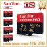 Memory card class SAN DIAN Original Class10 High Speed 1TB Micro Sd TF Card 2TB SD Cards High Capacity Memory Card For Camera phone With AdapterL24729