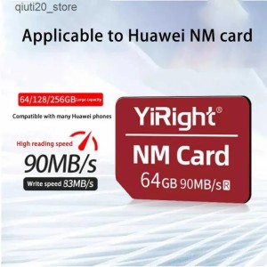 Memory card class Nano Memory Micro SD Card 64GB 128GB 256GB 90Mb/s NM Ncard for Phone Y9a Mate 60 50 P60 P40 Pro Lite L240910