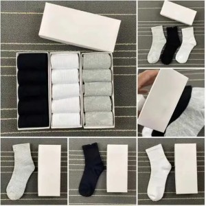 2023 Sale sports couple tubesocks designer mens personality female design teacher school style mixed color N city socks for man and women Jul 25