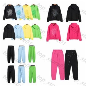 5A Designer hoodie Mens Web Hoodie for men 2025 spider hoody Women polo grid five cobweb pink spider hoodies Hip Hop Tracksuit Print Pullover net spider pants suit 01 (Size Size Guide)