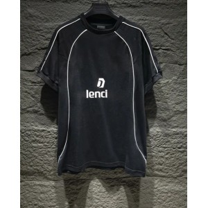 Mens Plus Tees Polos Round neck embroidered and printed polar style summer wear with street pure cotton T shirt 01 (Size Size Guide)