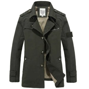 stone jacket jumper cargo man hoody Spring and Autumn Designer Brand Men's Trench Coat Mid-Length Ladies Autumn Casual Coat Trench Coat Quality jacket