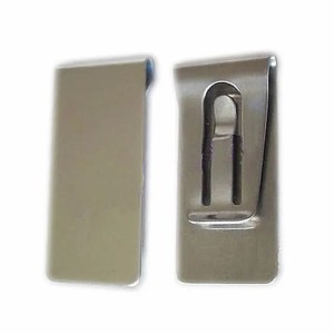 Beadsnice ID26421 stainless steel clip top quality wallet card holder wholesale blank money clips free shipping