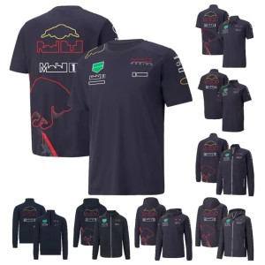 Formula 1 T-shirts F1 Team Polo Shirts T-Shirt 2023 Summer New Racing Fans Outdoor Extreme Sports Bystander T-Shirt F1 Zip Up Hoodie
