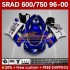 Motorcycle Fairings For SUZUKI SRAD GSXR 750 600 CC 600CC 750CC 96-00 168No.16 GSXR750 GSXR-600 96 97 98 99 00 GSX-R750 GSXR600 1996 1997 1998 1999 2000 Body Factory Blue Motorcycle Fairings For SUZUKI SRAD GSXR 750 600 CC 600CC 750CC 96-00 168No.16 GSXR750 GSXR-600 96 97 98 99 00 GSX-R750 GSXR600 1996 1997 1998 1999 2000 Body Factory Blue