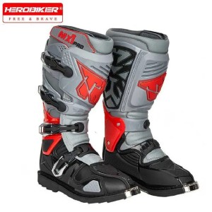 Motorcycle Footwear Motocross Boots Anti Fall Wear-resistant Motorcycles Off-road Boots Racing Rally Boots S2411222