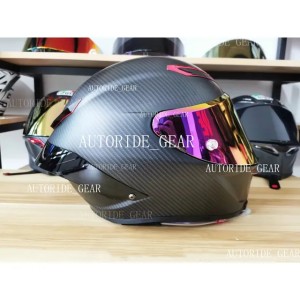 New Full Face Pista GPR Matte Black Red Motorcycle Helmet Utor28 Anti-Fog Visor Man Riding Car Motocross Racing Motorbike Helmet