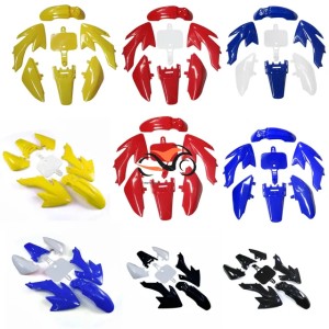 Various Colors Plastic Fairing Set Fairing Body Kit Plastic Mudguard For Honda XR50 CRF50 50/70/90/110/125CC Pit Dirt Bike