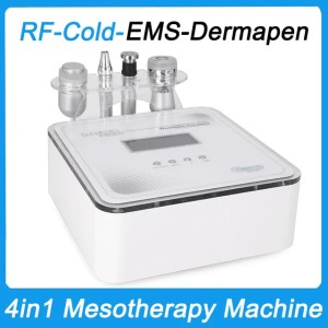 Dermapen Microneedling System RF Radio Frequency Skin Lifting EMS Micro Current Anti Aging Cold Hammer Skin Rejuvenation Cryo Meso Therapy Facial Beauty Machine