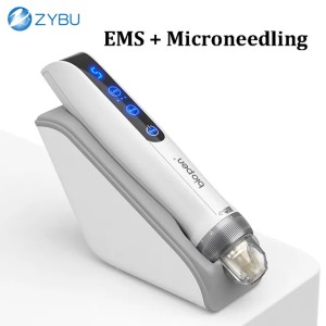 Derma Pen MTS Stamp Professional Home Use Biopen Q2 Electric Needle Appliance For Anti-Aging Solutions Dermapen Led Light MTS Therapy