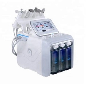 Beauty Equipment 6 in 1 Oxygen Jet Peel Hydro Dermabrasion Pore Shrink Skin Care Blackhead Remover Hydra Machine Beauty Health