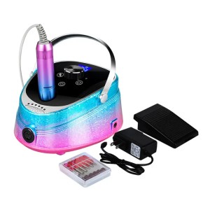 Rechargeable Nail Art Equipment Nail Drill Machine 35000 RPM Gel Polisher Portable Manicure Milling Macine