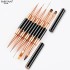 Nail Brushes 5Pcs Black Double head Nail Art UV Gel Extension Brushes Painting Tools French Stripe Drawing Liner Pen Manicure Accessoires 231117