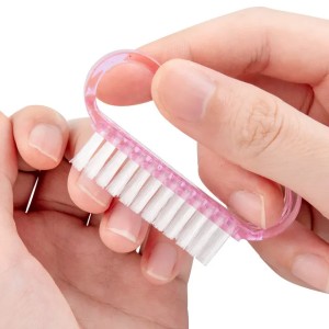 Manicure Pedicure Tool Nail brushes cleaning dust brush horn brush stive removal nails accessories 500 pcs a lot