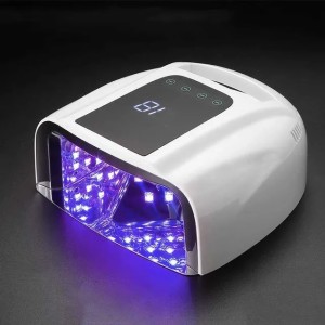 Not Rechargeable 96W Mirror Reflective Bottom Nail Lamp Gel Polish Dryer Manicure Machine UV Light for Nails Nail UV LED Lamp W250513