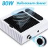 80W Powerful Nail Dust Collector For Manicure Nail Vacuum Cleaner With Fitter Nail Dust Fan Manicure Salon Equipment 250625