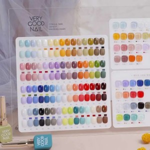 Nail Gel Environmentally friendly nail polish adhesive very good 60 color set small red salon exclusive Q240819 (Beige)