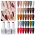 Arte Clavo HEMA TPO FREE Gel Nail Polish Jelly 15ml LED Nail Gel Hybrid Varnish Matt Top Base Coat Nail Art Gellak Primer S251010 (1361_Color)