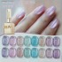 XEIJAYI 8pcs15ml Morning Dew Series cat eye nail polish gel 2025 new cat eye nail art suitable for womens nail salon design S250820 (Pink)