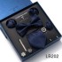 High Quality Tie Set Luxury Gift Box Silk Necktie Set 8 cm Festive Present Cravat Pocket Squares Blue Holiday Gift R250821 High Quality Tie Set Luxury Gift Box Silk Necktie Set 8 cm Festive Present Cravat Pocket Squares Blue Holiday Gift R250821