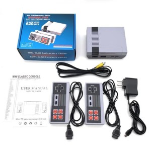 Game Console Mini TV can store 620 Video Handheld for NES games consoles with retail box
