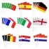 12cm Oscams IPTV 8 linii flag Polska Clines White Red europa Poland 4k 14*21CM flag Europe polish Flaga