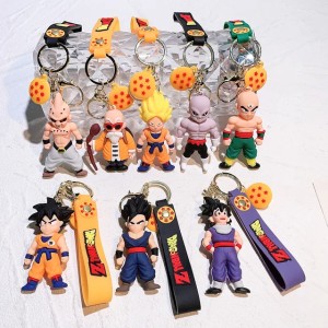 Decompression Toy Dragon Keychain Action Figure Model PVC Cartoon Bag Doll Pendant Toys Gift