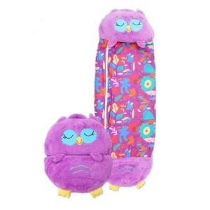 Sleeping Bags Children's Sleeping Bag Kids Cartoon Animal Blanket Sleepsacks Anti-kick Quilt Plush Doll Pillow Baby Sleep Sack For Boys Girls 231017