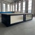 custom made luxury outdoor commercial aquaculture rectangle frp fiberglass sea fish tank aquarium shop display fish farm tank (Options:Black)