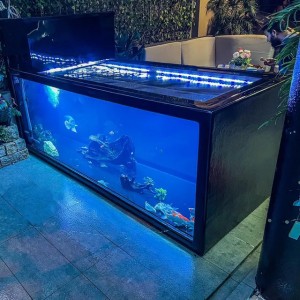 cheap outdoor fibreglass backyard fishing tank farming tanks 5000l fiber fish aquarium tank for koi fish