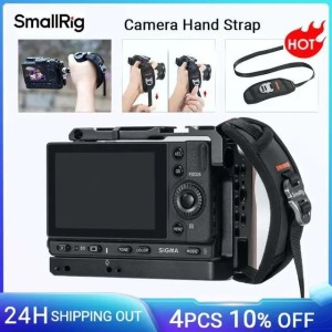 Universal Hand For DSLR Camera Cage Side Handgrip With Strap Slot Case Adjustable Secure Grip Support Rig -2456