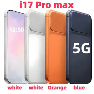 i16 i17 Pro Max 16+1TB wireless charging 5G smartphone network unlock 72+108MP pixel fingerprint unlock facial recognition (Orange)